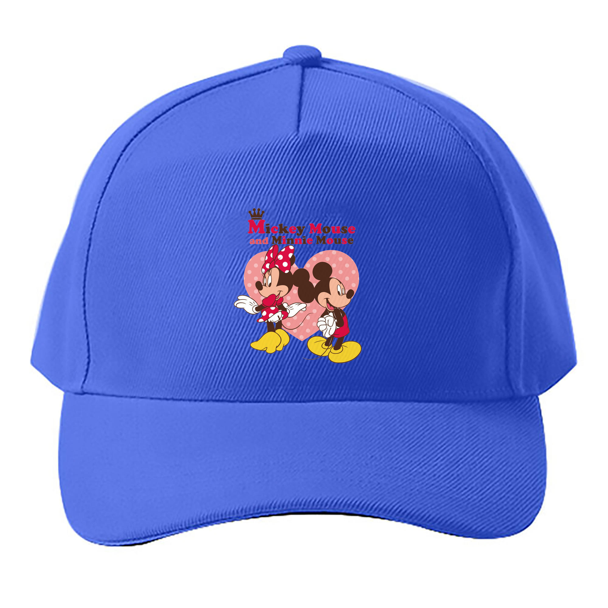 （画像用） ミッキーマウス Mickey Mouse ベースボールキャップ 綿100％ 男女兼用 帽子 スポーツ